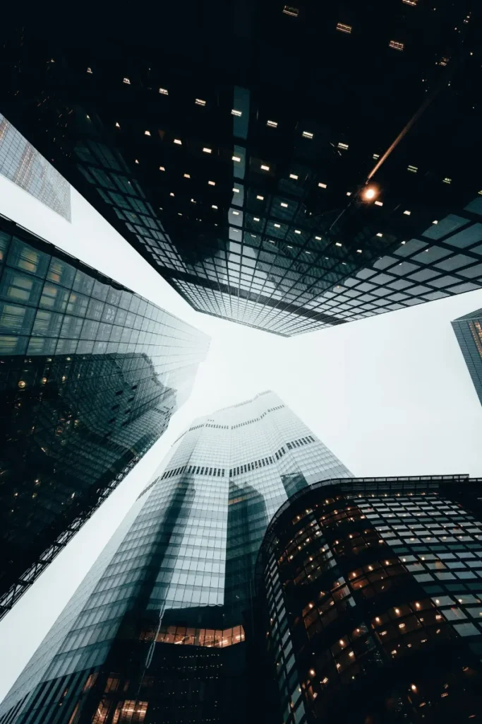 Modern building showcasing high-quality aluminium and glass architecture by Aluro, experts in aluminium and glazing contracting Modern building showcasing high-quality aluminium and glass architecture by Aluro, experts in aluminium and glazing contracting